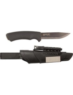 Peilis Morakniv Bushcraft Survival, anglinis plienas, juodas