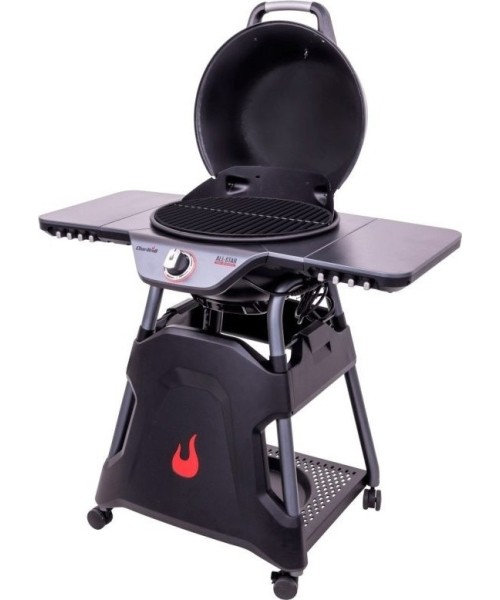 Elektriniai griliai Char-Broil: Nešiojamas elektrinis grilis Char-Broil All Star 120 B