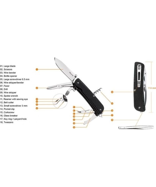 Peilis Ruike LD31-B Multifunction