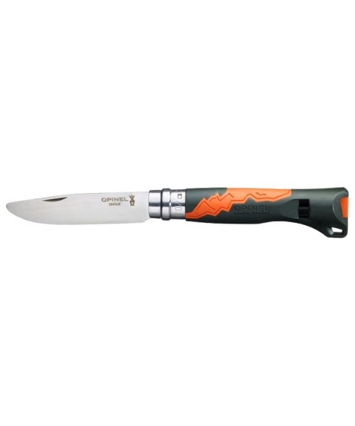 Hunting and Survival Knives Opinel: Vacuum mirror Opinel Outdoor Junior No. 7 chaki rankena