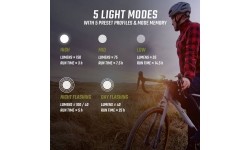 Gloves & Helmets & Accessories : Apšvietimo komplektas Sigma Buster 150 + Nugget Flash USB