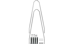 Skydelių laikikliai SKS for Velo 42/47 U-Stays Suntour forks silver