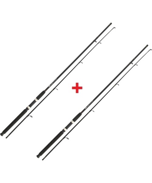 Meškerės NGT: NGT Carp Stalker Rod 8ft/2pc black 1+1 FREE!