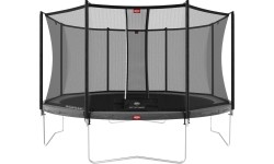 Batuto komplektas BERG Favorit Regular 430 pilkas + apsauginis tinklas Comfort