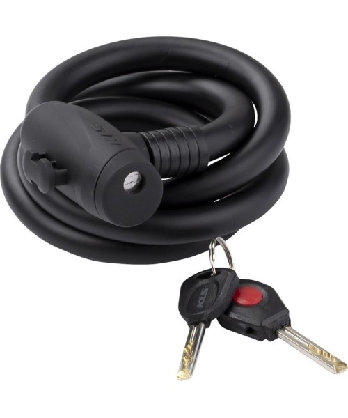 Gloves & Helmets & Accessories : Bicycle Lock Kellys Hardcoil, Tross, 7x120cm