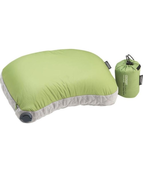 Pagalvės Cocoon: Turistinė pagalvė Cocoon Air-Core Hood, žalia/pilka