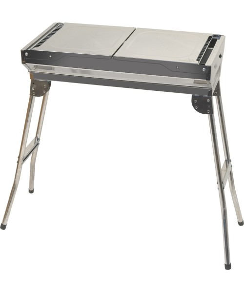 Foldable charcoal grill IGRANE 30x60cm