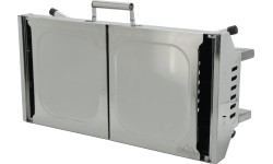 Foldable charcoal grill IGRANE 30x60cm