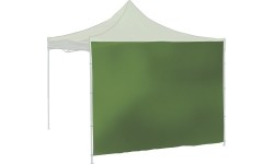 Sidewalls for party tent 2x3m 210D green WATERPROOF