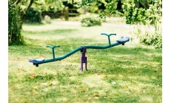 Rotating Seesaw Plum, Turqoise