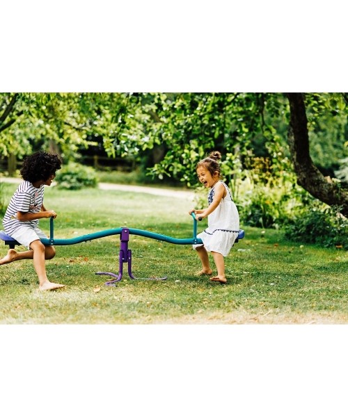 Rotating Seesaw Plum, Turqoise