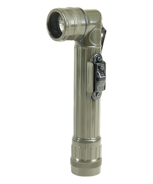 Žibintuvėliai MIL-TEC: US OD SMALL LED ANGLEHEAD FLASHLIGHT