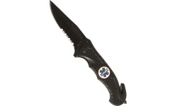 Peilis Mil-Tec Rescue Car Knife, juodas