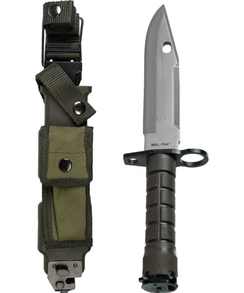 Medžiokliniai ir išgyvenimo peiliai MIL-TEC: US M9 BAYONET WITH SCABBARD (REPRO)