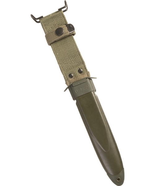 Medžiokliniai ir išgyvenimo peiliai MIL-TEC: US M8A1 SCABBARD FOR BAYONET REPRO
