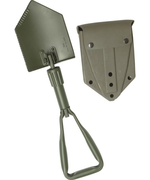 Showels MIL-TEC: GERMAN TRIFOLD SHOVEL WITH POUCH