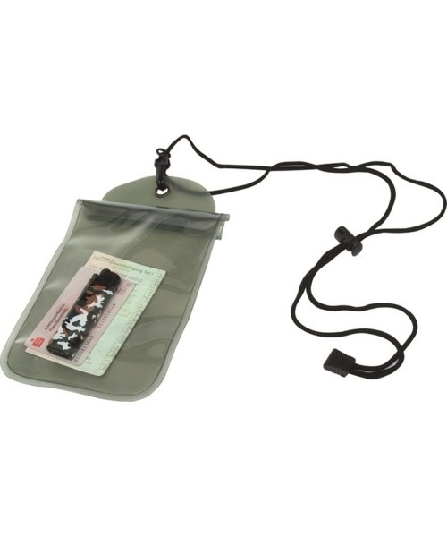 Neperšlampami dėklai telefonui MIL-TEC: OD 140X230MM WATERPROOF NECK WALLET