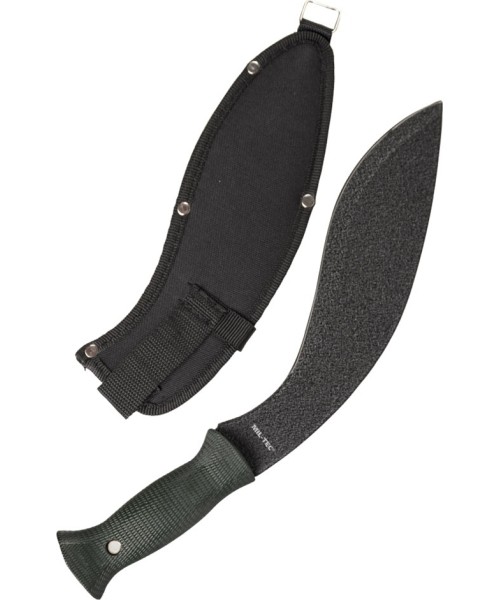 Medžiokliniai ir išgyvenimo peiliai MIL-TEC: MACHETE KUKRI WITH SHEATH