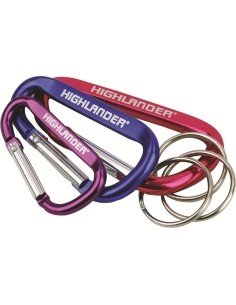 Carabiners and Rings Highlander, 3 Pcs