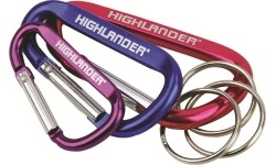 Carabiners and Rings Highlander, 3 Pcs