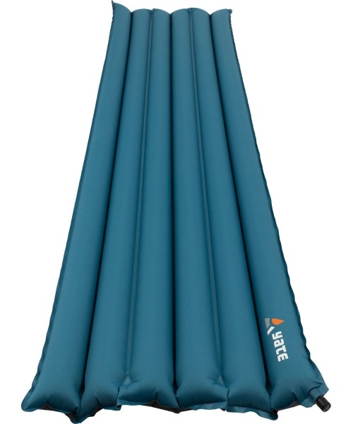 Inflatable Mat Yate Burtovka, 7 cm - Blue/Grey