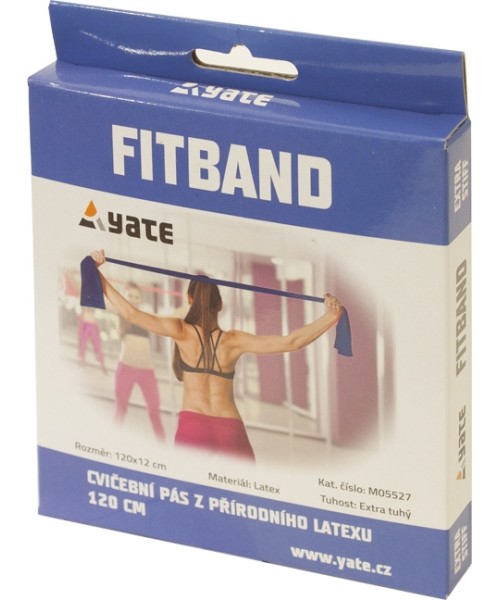 Resistance Band Yate, 120x12 cm - Extra Hard, Blue