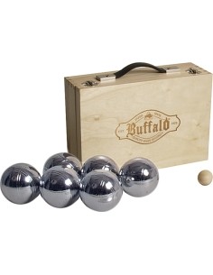 Petankės rinkinys Buffalo Jeu De Boules, 6 rutuliai