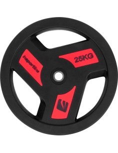 Guma dengtas svorio diskas inSPORTline Herk 25 kg