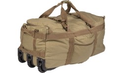 Laisvalaikio kuprinės ir krepšiai MIL-TEC: COYOTE COMBAT DUFFLE BAG WITH WHEEL