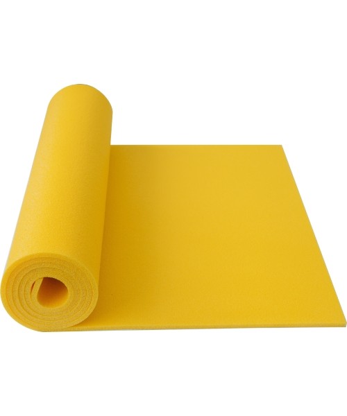 Single-Layer Mat Yate, 8 mm - Yellow