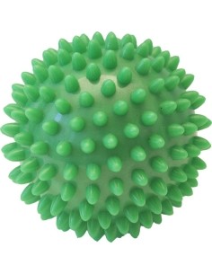 Masažo kamuoliukas Yate Spiky, 7 cm, žalias