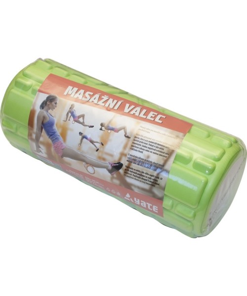 Massage Roller YATE - 33x14 cm, green
