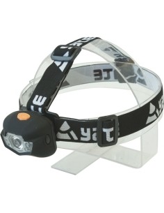 Žibintuvėlis ant galvos Yate Panter 3 W Cree + 2 LED, juodas