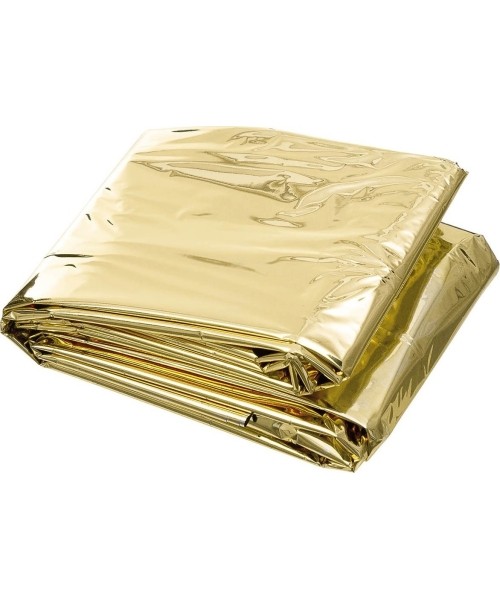 Survival Tools and Kits MFH: Emergency Blanket MFH, Silver and Gold Coated