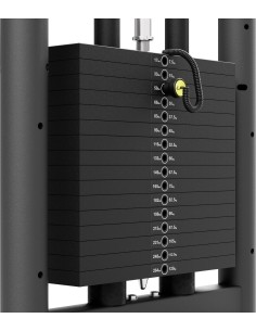 Strength Machines UpForm: Trosinis traukimo treniruoklis UpForm UF-006, su besisukančiomis rankenomis