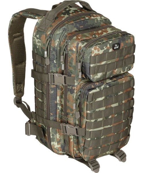 Turistinės kuprinės ir krepšiai : Kuprinė MFH Assault I, BW Camo, 30l