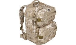 Turistinės kuprinės ir krepšiai : Kuprinė MFH Assault II, Vegetato Desert, 40l