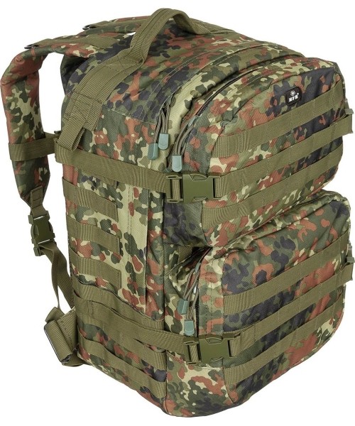 Turistinės kuprinės ir krepšiai : Kuprinė MFH Assault II, BW Camo, 40l