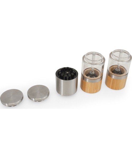Cookers and Accessories Origin Outdoors: Origin Outdoors Salt and Pepper Mill 'Bamboo'