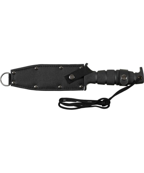 Medžiokliniai ir išgyvenimo peiliai FoxOutdoor: Peilis Fox Outdoor, guminė rankena
