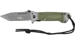 Hunting and Survival Knives FoxOutdoor: Jack Knife FoxOutdoor - Green, G10 Handle