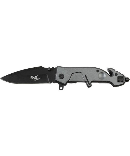 Hunting and Survival Knives FoxOutdoor: One-handed Jack Knife FoxOutdoor - Black