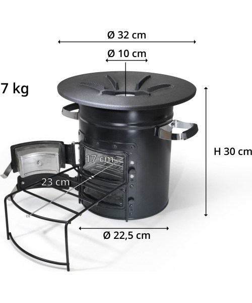 Origin Outdoors Rocket Stove 'Skadi'