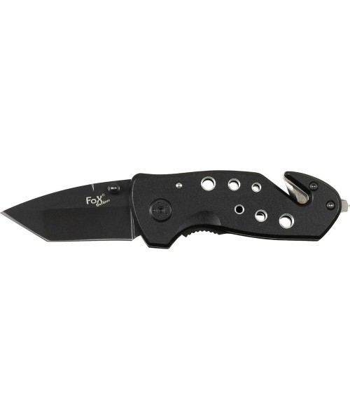 Hunting and Survival Knives FoxOutdoor: Peilis FoxOutdoor, juodas, metalinė rankena