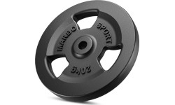 Steel inSPORTline Plates Marbo Sport: Ketaus svoris Marbo Sport 20 kg