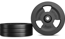 Steel inSPORTline Plates Marbo Sport: Ketaus svoris Marbo Sport 20 kg