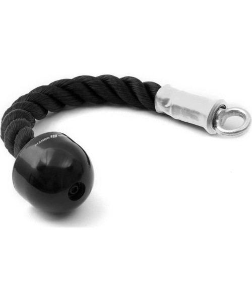 Traukimo rankenos Marbo Sport: Virvė tricepsui treniruoti Marbo, 35cm