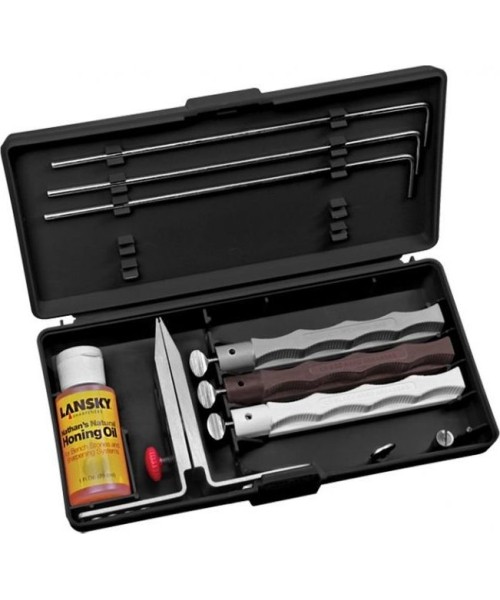 Knife Sharpeners : Galandimo rinkinys Lansky LKNAT Arkansas, 3 vnt.