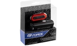 Aksesuarai bei priedai dviračiams : Žibintų komplektas FORCE DIVER ARC USB