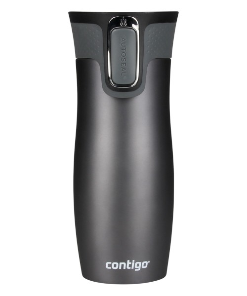 Thermoses Contigo: Termo puodelis Contigo West Loop 2.0, pilkas, 0,47 l